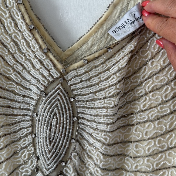 Women's Great Gatsby Flapper 1920's Dress - Picture 12 of 14